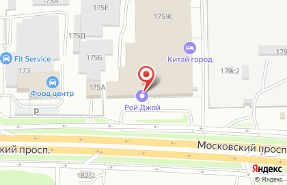 Отель Мартон в Калининграде на карте
