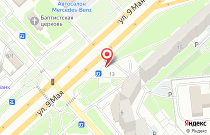 Цветочный магазин Цветочный блюз в Советском районе на карте