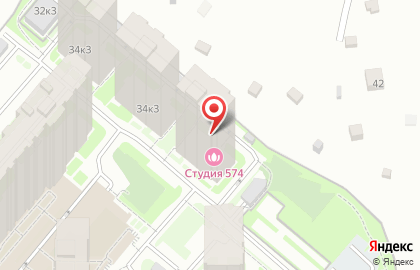 Студия красоты 574 на карте