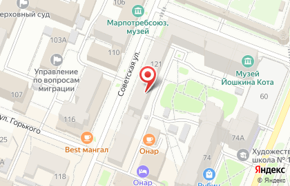 Автоюрист на Советской улице на карте