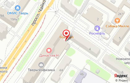 Спортивно-оздоровительный клуб Максимус на проспекте Чайковского на карте