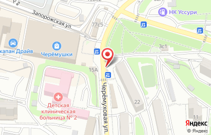 Киоск фастфудной продукции Беляшка в Первомайском районе на карте