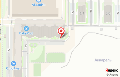 Участковый пункт полиции №20 в Калининском районе на карте