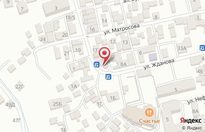 Мини-маркет Мини-маркет на улице Матросова на карте