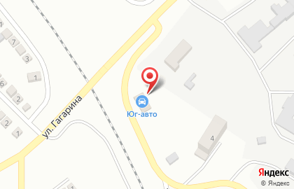 Автосалон Юг авто на карте