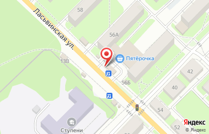 Цветочный магазин Магнолия в Закамске на карте