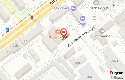 Государственная инспекция труда в Республике Бурятия на карте