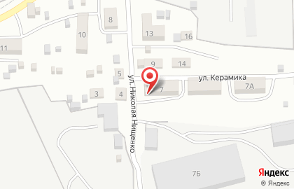 Продовольственный магазин Мандаринка в Железнодорожном районе на карте