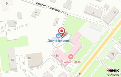 Автосервис в Санкт-Петербурге на карте