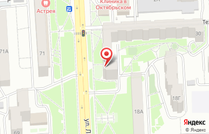 Красломбард в Железнодорожном районе на карте