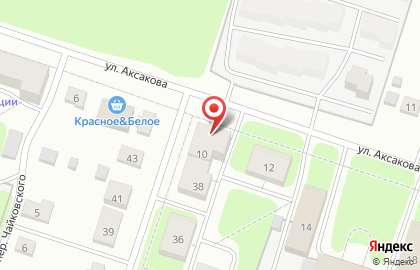 Гастроном на Аксакова на карте