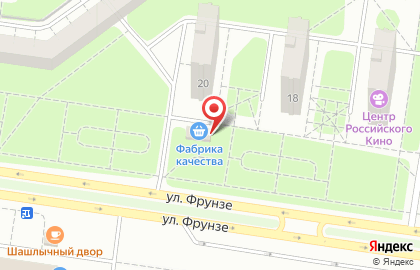 Фирменный магазин Фабрика качества в Автозаводском районе на карте