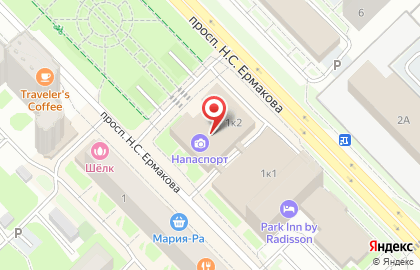 Напаспорт | Студия красивых фото на документы на Ермакова на карте