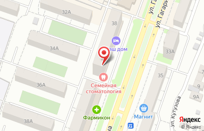 Микрокредитная компания ФинансКредит в Ленинском районе на карте