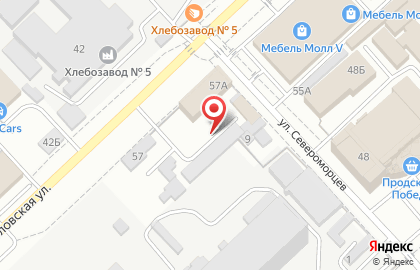 Сми & Т на Козловской улице на карте