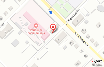 Супермаркет Рыбешка в Ленинск-Кузнецком на карте
