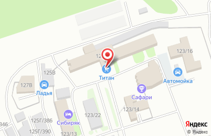 Торговая компания Титан в Тобольске на карте
