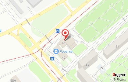Продовольственный магазин Универсам на карте