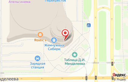 Супермаркет цифровой техники DNS в Тобольске на карте