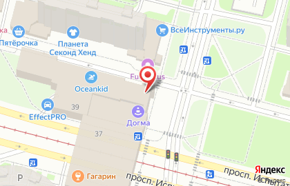 Фитнес-студия для персональных тренировок s & i на Комендантском проспекте на карте