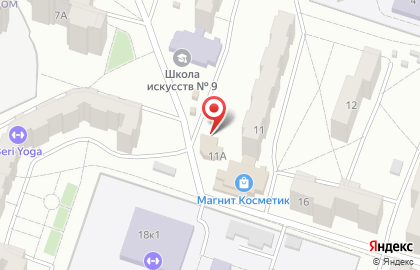 Магазин В десяточку на Баррикадной улице на карте