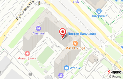 Фитнес-клуб Спарта на Новотушинской улице на карте