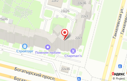 Участковый пункт полиции 44 отдел полиции, Управление МВД России по Приморскому району в Приморском районе на карте
