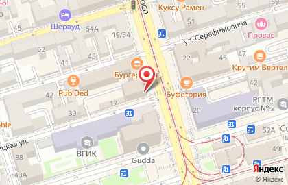 Магазин косметики Подружка на Будённовском проспекте на карте