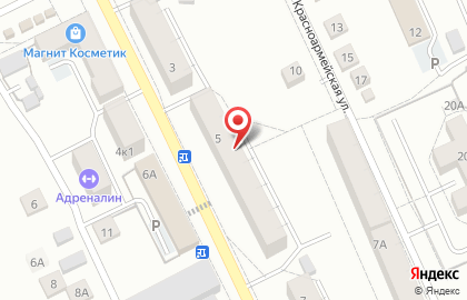Страховая компания Росгосстрах на улице Красных Героев, 5 в Берёзовском на карте