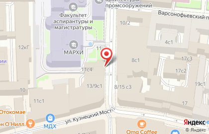 Книжная лавка Архитектора на карте