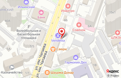 Феникс-С в Октябрьском районе на карте