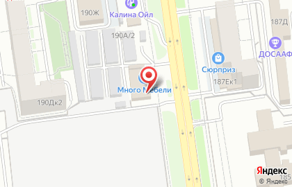 Магазин мебели Дуэт на Советской улице на карте