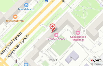 Магазин Сахалинский икорный дом на ​Ленинском проспекте на карте