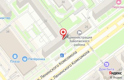 Магазин Корона на проспекте Ленинского Комсомола на карте