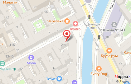 Торгово-сервисный центр Томас в Адмиралтейском районе на карте