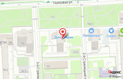 Университетская автошкола на Новослободской на карте