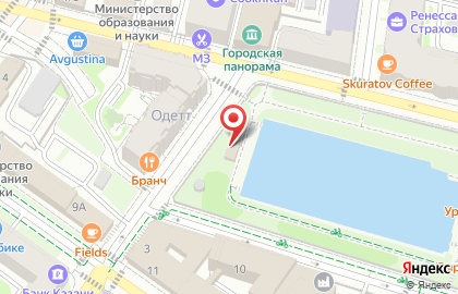 Пункт проката спортивного инвентаря на улице Дзержинского на карте