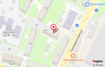 Салон красоты Милори на Гражданской улице на карте