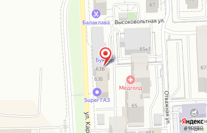 Avto-Luxe на улице Карбышева на карте