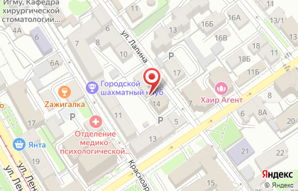 Салон-парикмахерская Сибиряк на карте