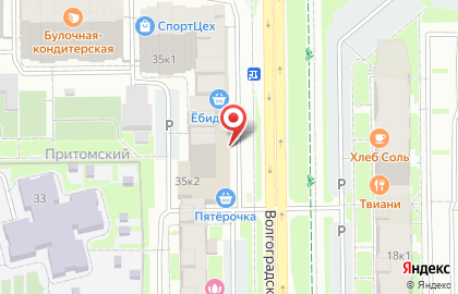 Салон оптики и линзоматов Паралинз на Притомском проспекте на карте