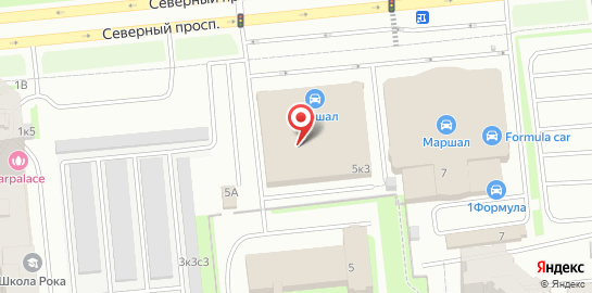 Автомагазин Chinaspare на Северном проспекте на карте