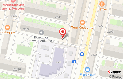 Фотосалон Объектив на улице Тухачевского на карте