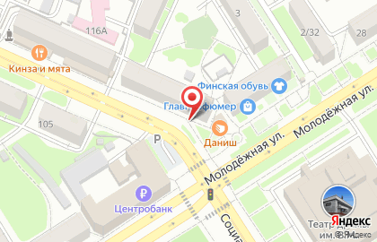 Фруктовый рай на Социалистическом проспекте на карте