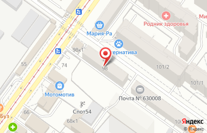 Ларго на улице Ленинградской на карте