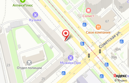 Нуга Бест в Кировском районе на карте