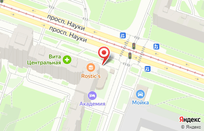 Супермаркет Верный в Калининском районе на карте