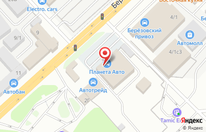 Агентство автострахования и автокредитования Планета Авто на карте