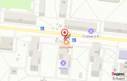 Киоск фастфудной продукции в Кировском районе на карте