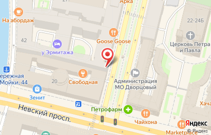 ЛА-Виктори Санкт-Петербург на карте